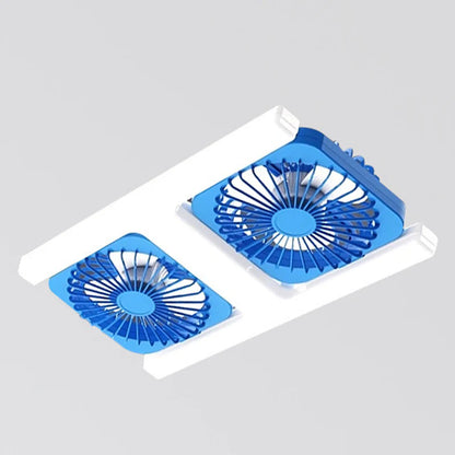 Modern 2-in-1 LED mennyezeti ventilátor-lámpa hálószobába és étkezőbe – távirányítóval ❄️💡🌀🏠