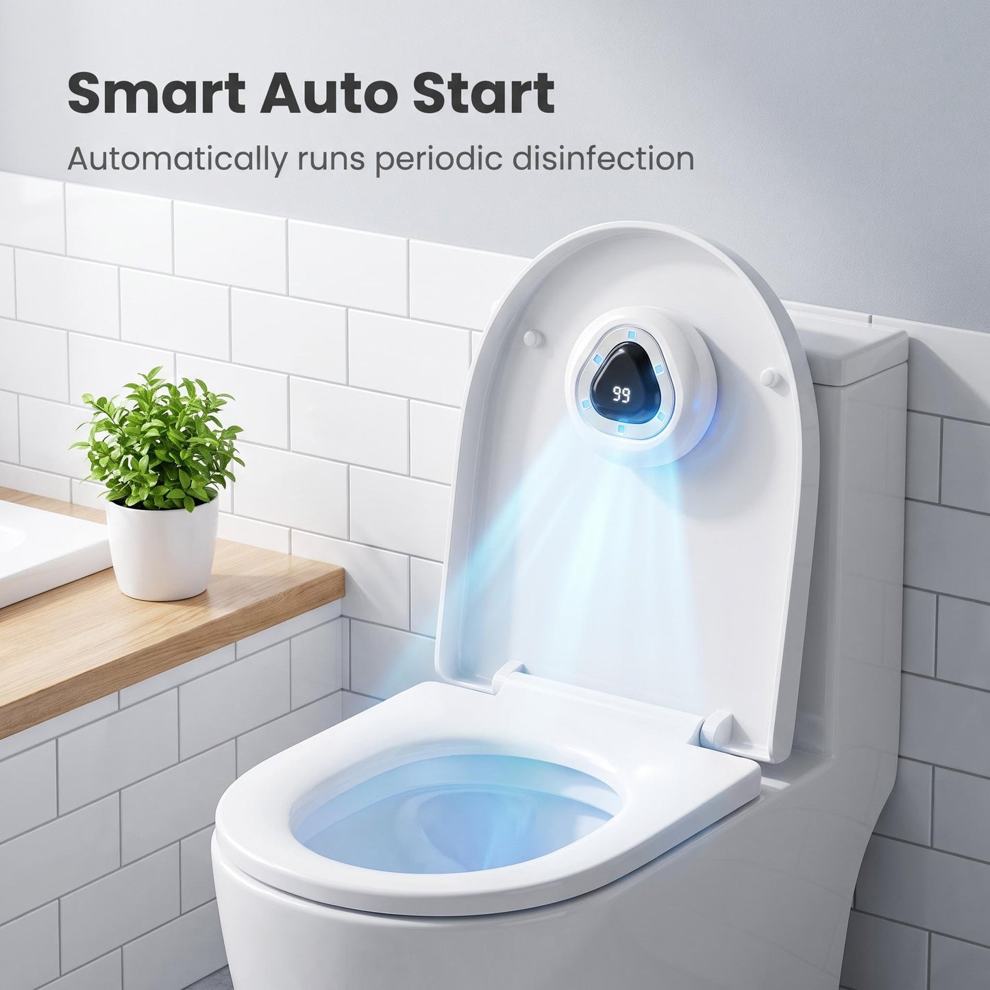 Automatikus UV WC fertőtlenítő | WCSAN