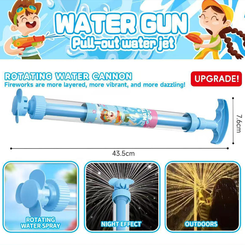 🌊🌈Színes szivárványos LED-es vízipisztoly