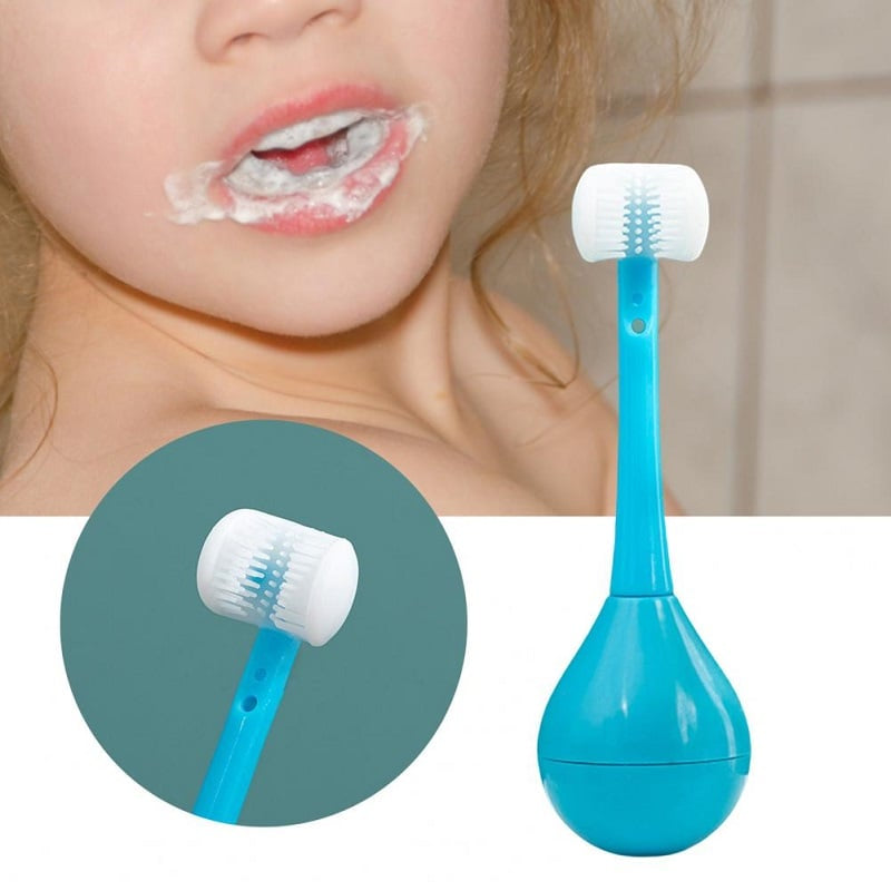 Billenő háromoldalas gyermekfogkefe | KIDBRUSH