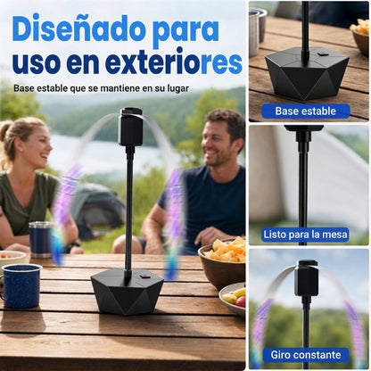 Kültéri összecsukható szúnyogriasztó ventilátor | OUTDOORFAN