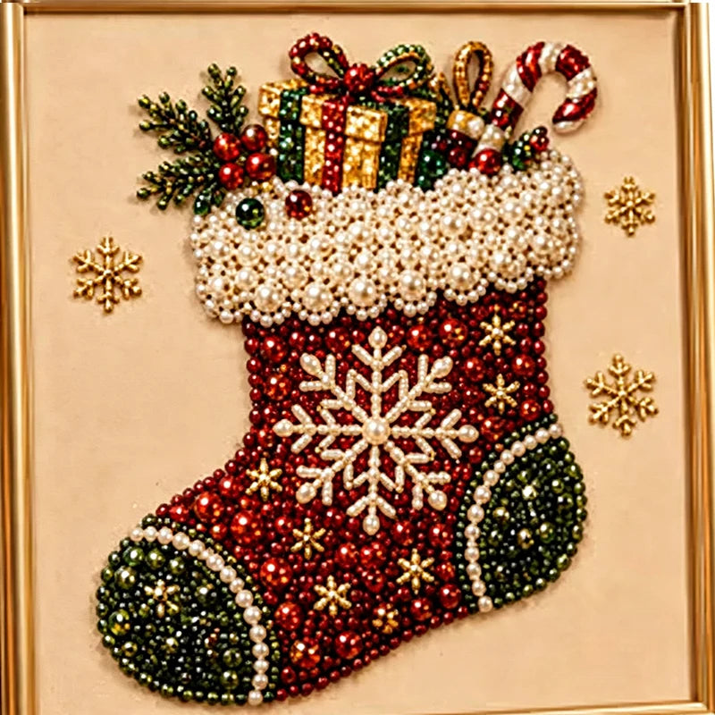 🎄🎅 🎄 Karácsonyi gyöngy strassz DIY kézműves festőkészlet | CRAFT