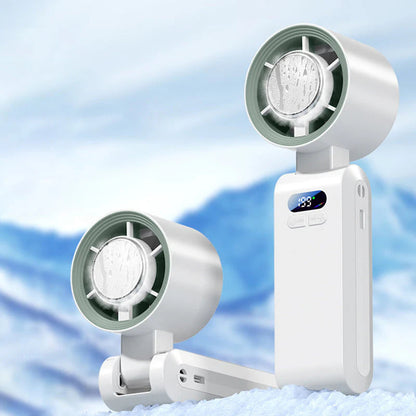❄️49% kedvezmény! 💨 Hordozható párásító ventilátor – 3 sebességfokozat, párásításos hűtés – utánvéttel ⚡✅