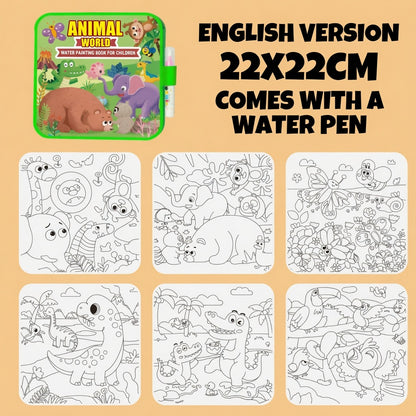 Újrafelhasználható tiszta gyerek rajzfüzet | WATERDRAW