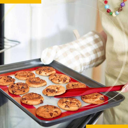 🔥Félárú akció🏷🍰 Több méretű szilikon sütőpapír – hőálló, könnyen tisztítható