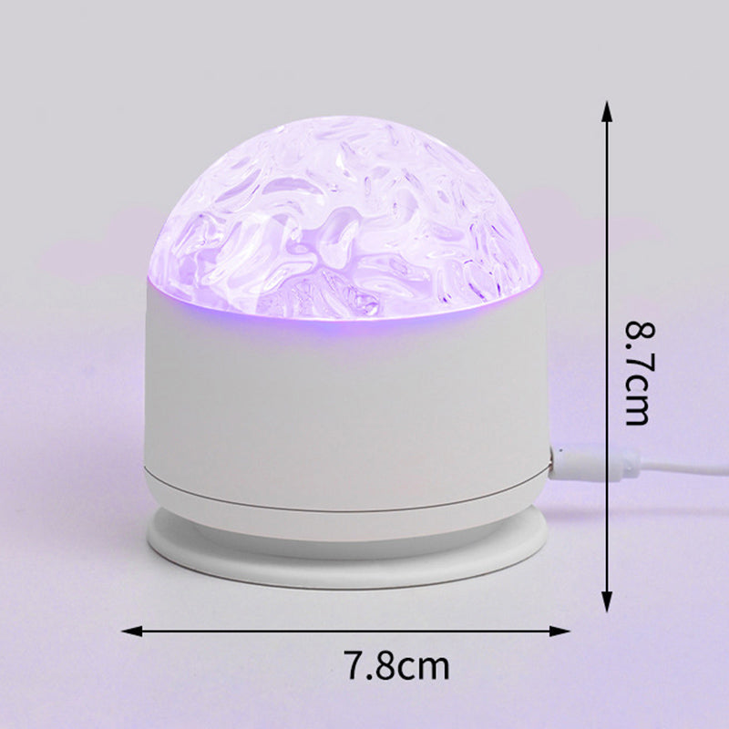 🌌 Távirányítóval ellátott Aurora éjszakai lámpa-vetítő