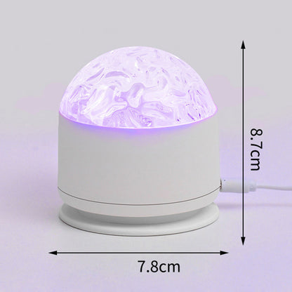 🌌 Távirányítóval ellátott Aurora éjszakai lámpa-vetítő