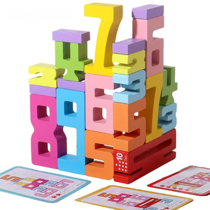 Montessori matematikai fejlesztő fajáték | NUMBLOCK