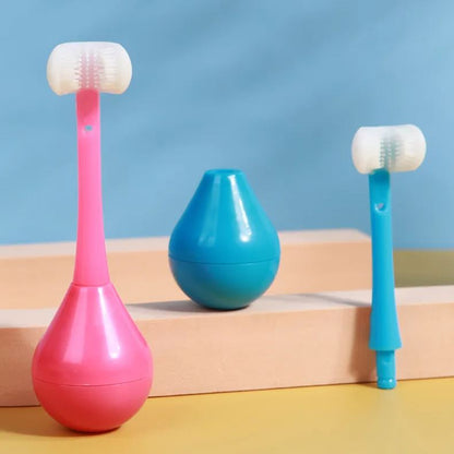 Billenő háromoldalas gyermekfogkefe | KIDBRUSH