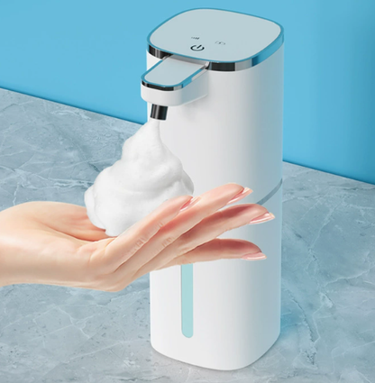 🧼✨ Intelligens, 4 fokozatú habos kézmosó adagoló – infravörös érzékelő · automatikus habadagolás · érintésmentes, így higiénikusabb · IPX5 vízálló
