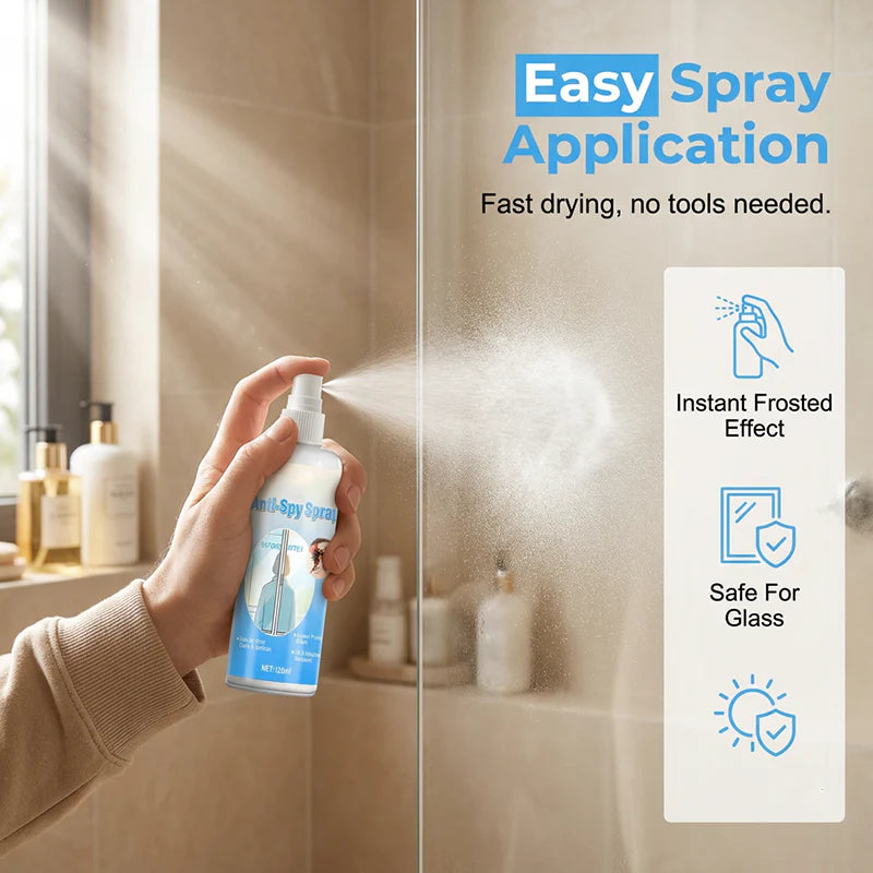 🔒 Egyirányú adatvédelmi üvegspray, a kíváncsiskodás ellen