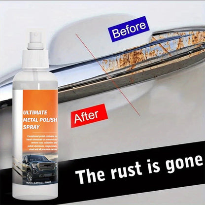 ✨ Fémfelületek helyreállítása és védelme – prémium minőségű fémfényező spray (rozsdát eltávolít, védőréteget képez) – utánvéttel 🔧