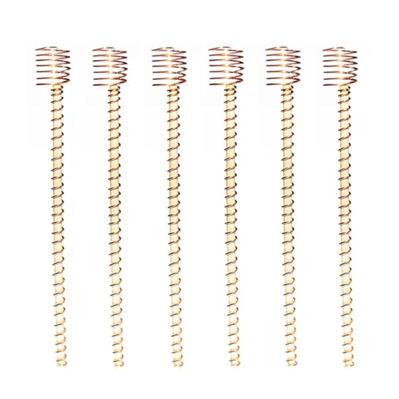 🌱⚡ Elektromosan növesztett növényállványok | Rézdrótból készült tekercses növénytartó keretek – A tartás és a vezetőképesség kombinációja, tudományosan elősegítve a növények növekedését 🔧✨