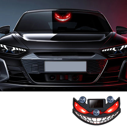 🚗✨ Napenergiával működő|Univerzális szívókorongos napenergiás autó dekorlámpa | DEVILIGHT😈