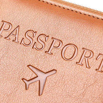 🧳2026-ban elengedhetetlen utazási kellék✈️ Többfunkciós RFID útlevél-pénztárca