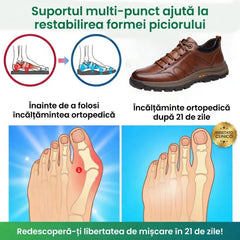 🎁Ultima zi pentru a profita de reducerea de 40%! Nu rata ocazia! ⏰ Ameliorează durerile de picioare și fasciita plantară: încălțăminte ortopedică impermeabilă și antiderapantă.