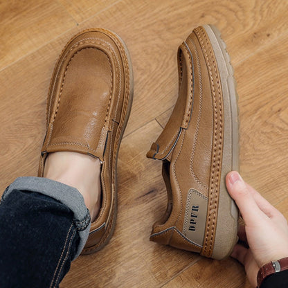 🎁Ultima zi pentru a te bucura de o reducere de 40%, nu o rata! ⏰Fabricați din piele de vițel australiană🐂Suport pentru picioare - ameliorează durerea de picioare✅Impermeabili și antiderapanți, confortabili la mers✅Eleganți și versatili.